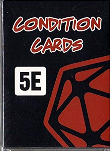 5E Rpg - Condition Cards
